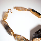 Dark Feminine Quartz Necklace - One-Of-A-Kind