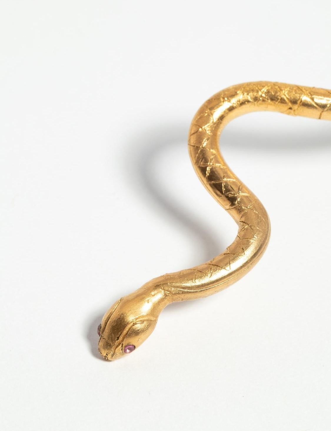 Venom Ruby Neck Cuff sculptural Jewelry | The Bow Jewelry