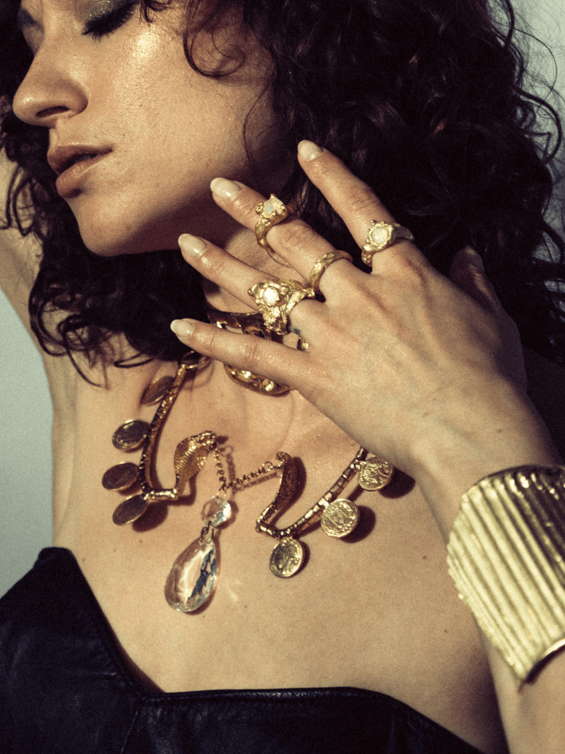  Opal Ring on model | The Bow Jewelry