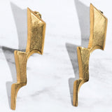 Daughter of Zeus Lightning Earrings sculptural Jewelry | The Bow Jewelry
