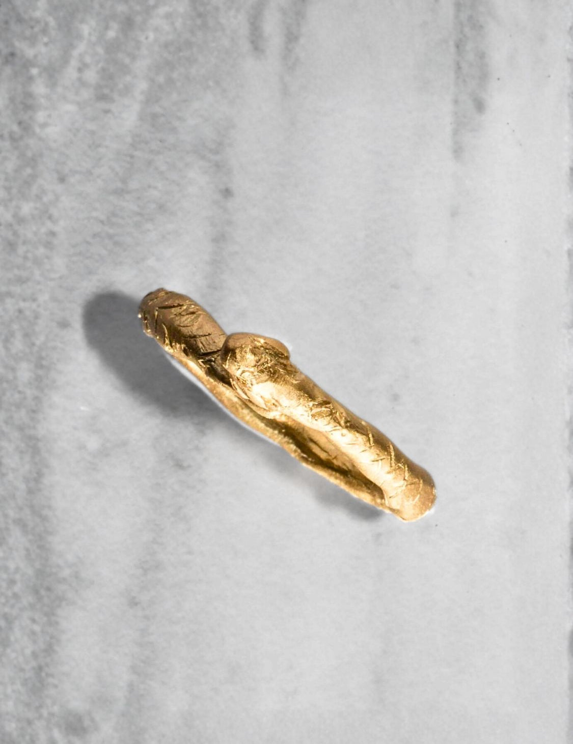 Shadow Serpent Ring sculptural Jewelry | The Bow Jewelry