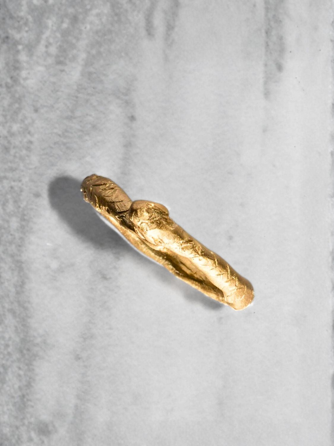 Shadow Serpent Ring sculptural Jewelry | The Bow Jewelry