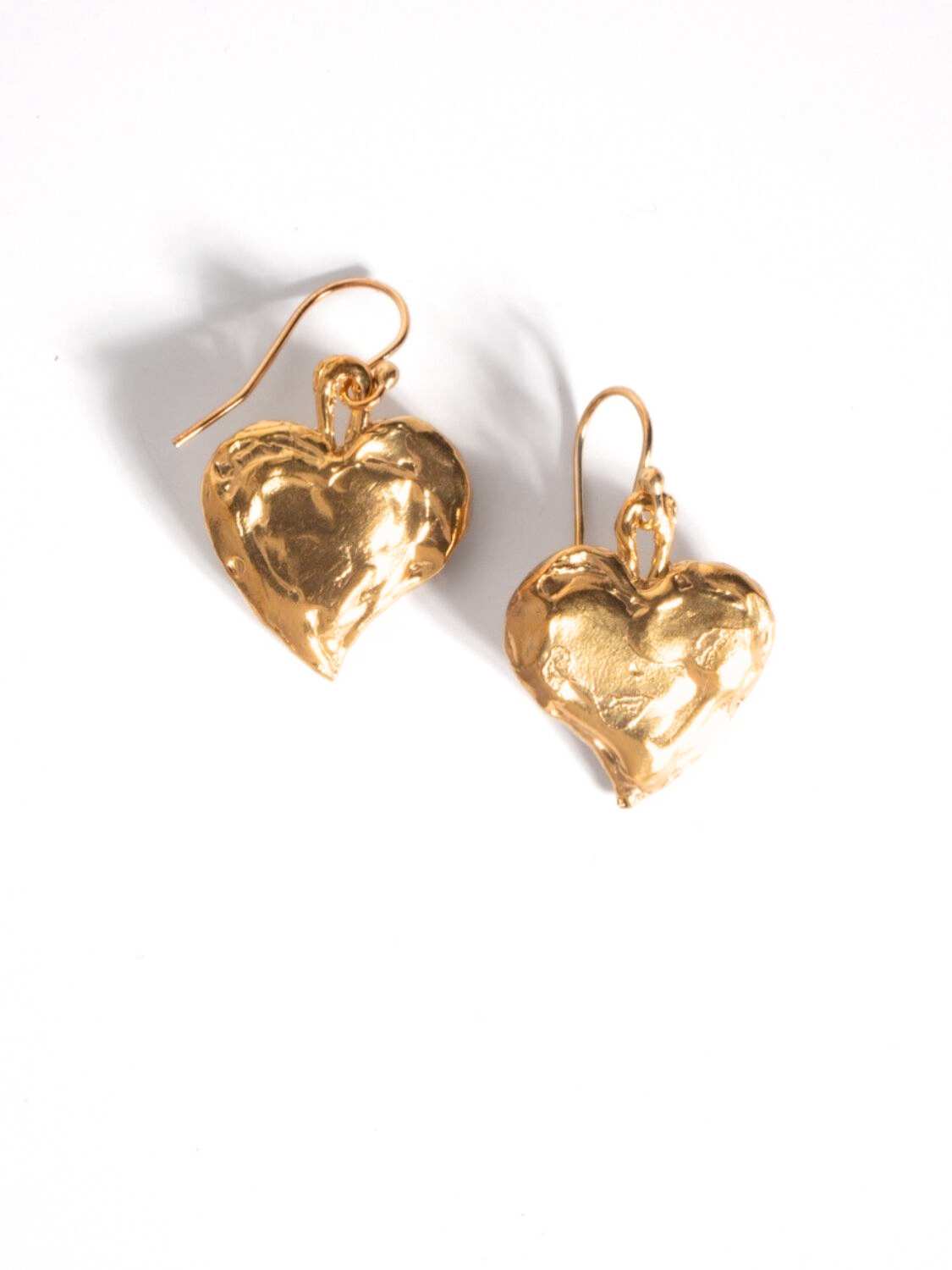 Molten Heart Earrings | The Bow Jewelry