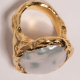 Aurora Pearl Ring - Made to Order