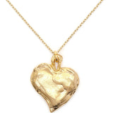 Brazen Heart Pendant Necklace