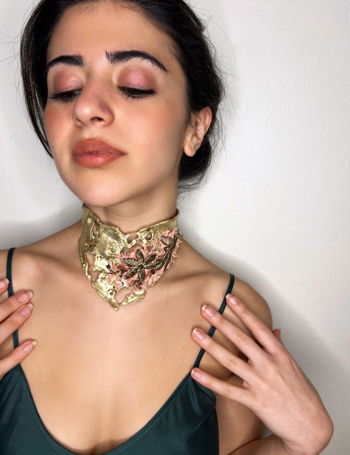 Legacy Choker Necklace One Of A Kind sculptural Jewelry | The Bow Jewelry