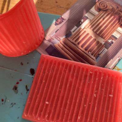 The Bow Jewelry Cuff in the Making