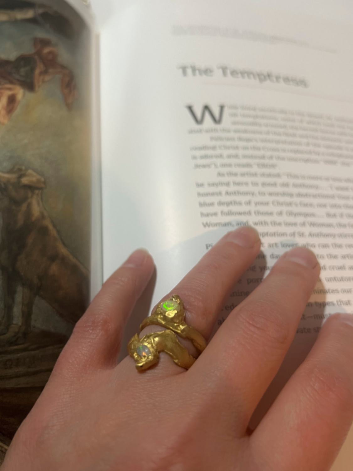 Upala and Opulas Opal Rings - The Bow Jewelry