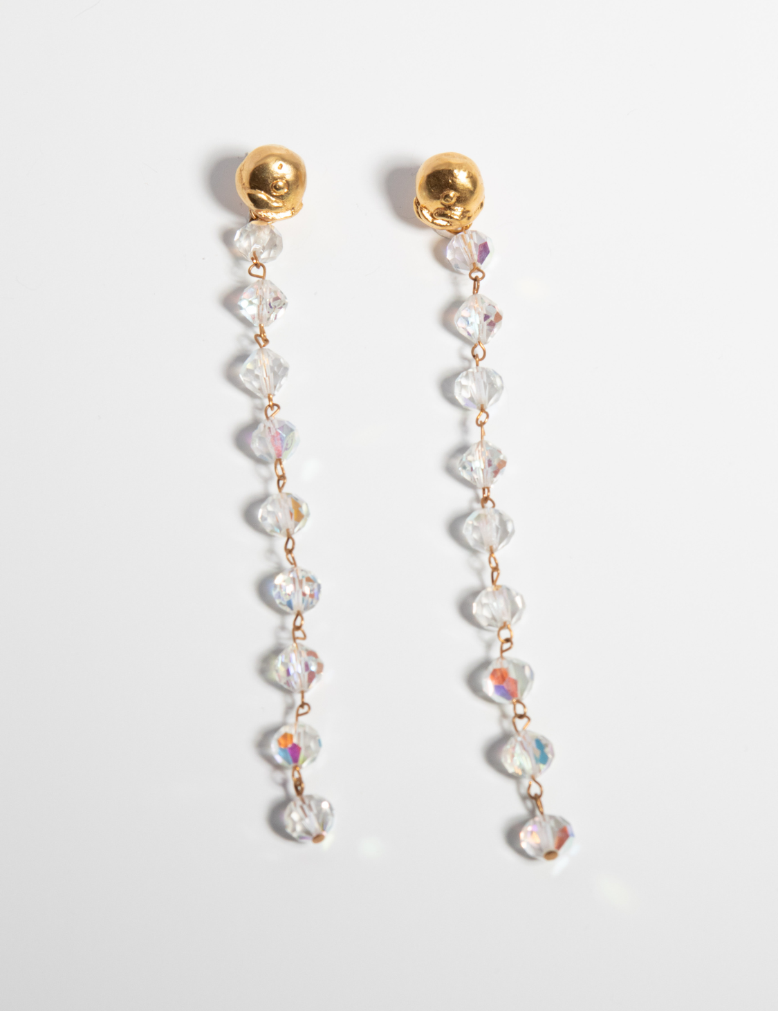 The Lovers Vintage Crystal Earrings