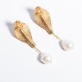Staged Pearl Earrings