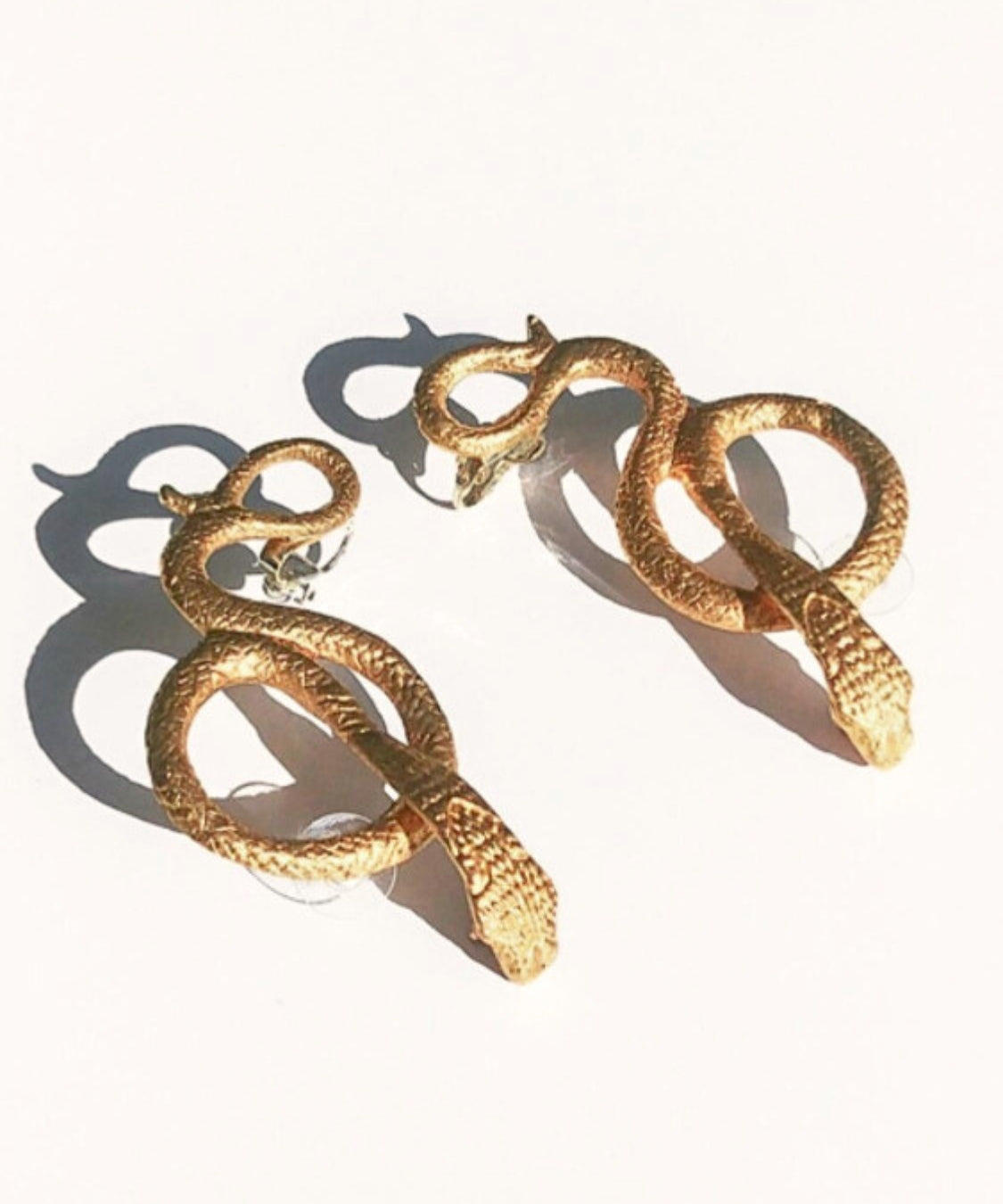 Illusion Serpent Earcuff Earrings sculptural Jewelry | The Bow Jewelry