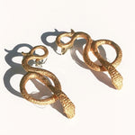 Illusion Serpent Earcuff Earrings sculptural Jewelry | The Bow Jewelry