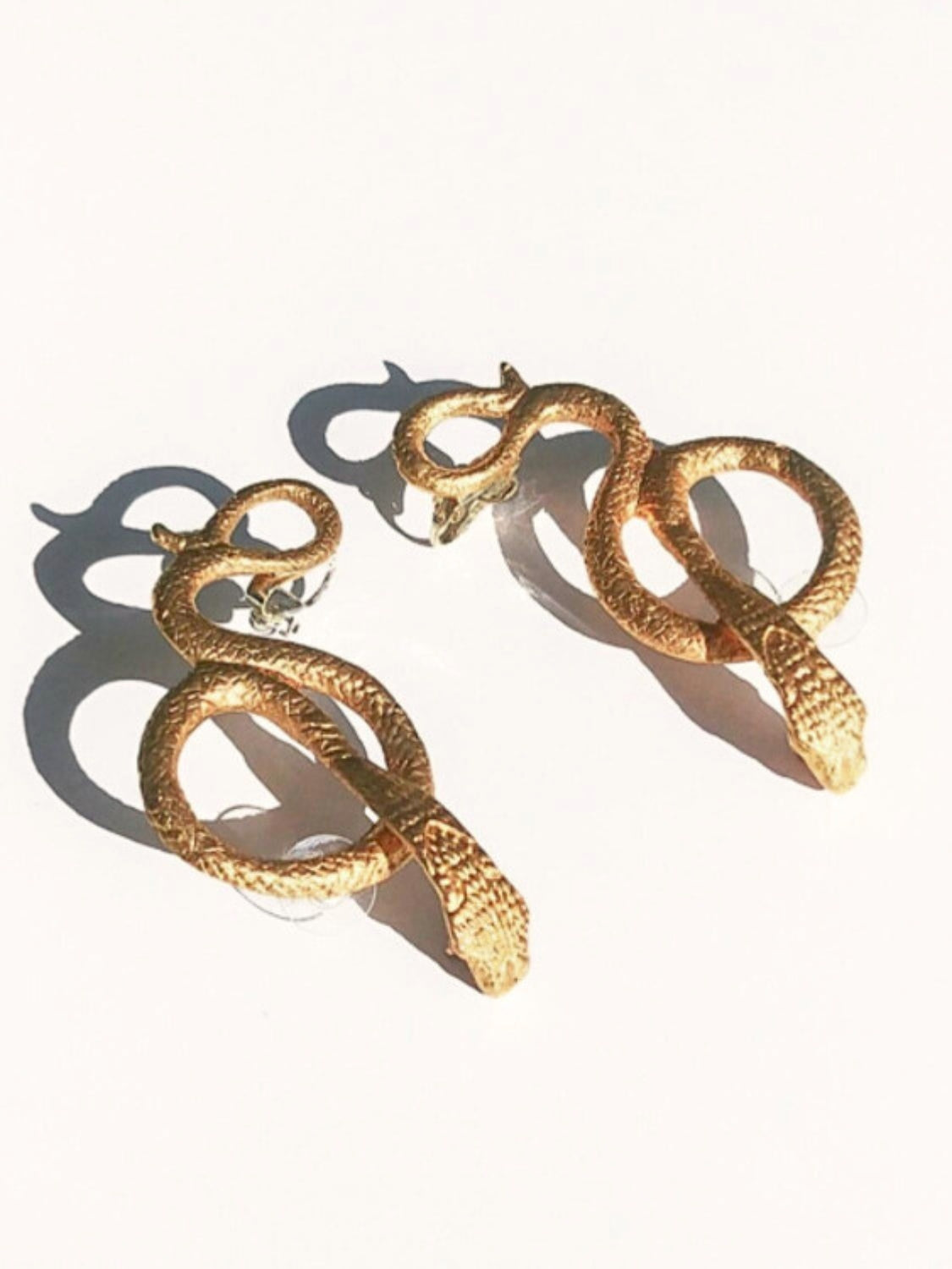 Illusion Serpent Earcuff Earrings sculptural Jewelry | The Bow Jewelry