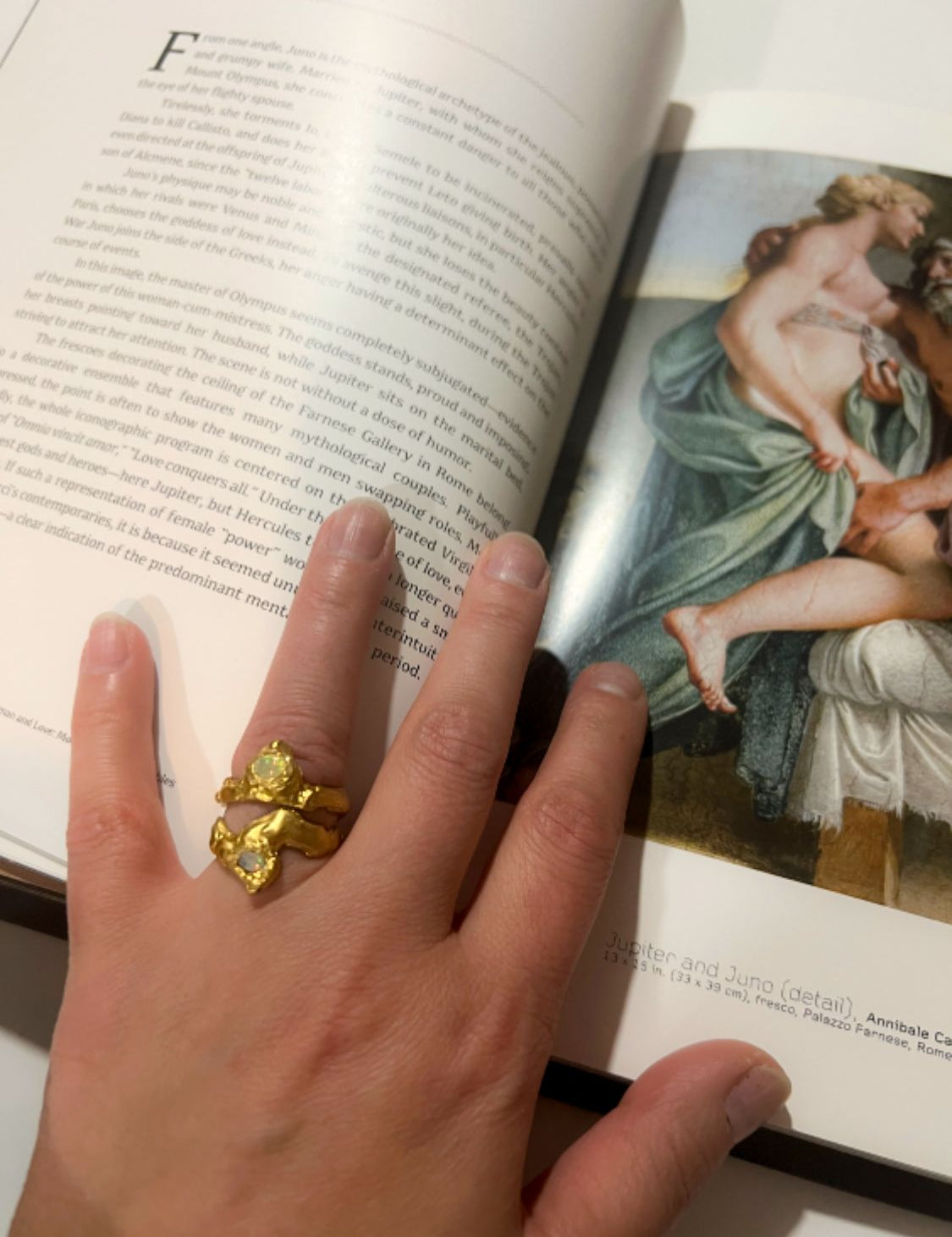 Upala and Opulas Opal Rings - The Bow Jewelry