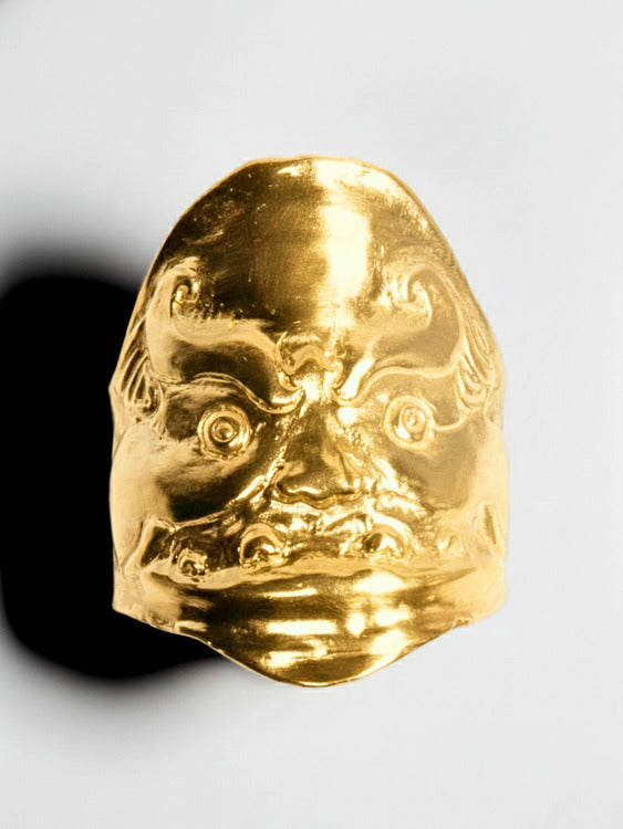 Guardian Cuff Bracelet Inspired by the Gorgon | The Bow Jewelry