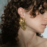Flame Earrings sculptural Jewelry | The Bow Jewelry