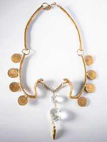 Mata Hari Vintage Chandelier Serpent Necklace  | The Bow Jewelry