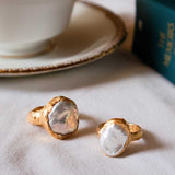 MIni Aurora Peal Ring | The Bow Jewelry