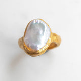 Mini Aurora Pearl Ring - Made to Order