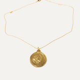 Artemis Coin Pendant Large Necklace