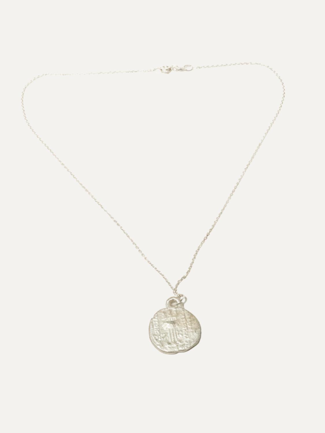 Goddess Tyche Empowering Pendant Silver sculptural Jewelry | The Bow Jewelry