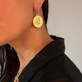 Artemis Coin Earrings Large