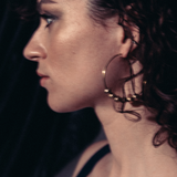 Margaretha Hoop Earrings
