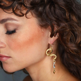 Courtesan Up-Cycled Crystal Earrings