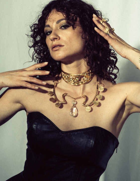 1917 Statement Choker sculptural Jewelry | The Bow Jewelry