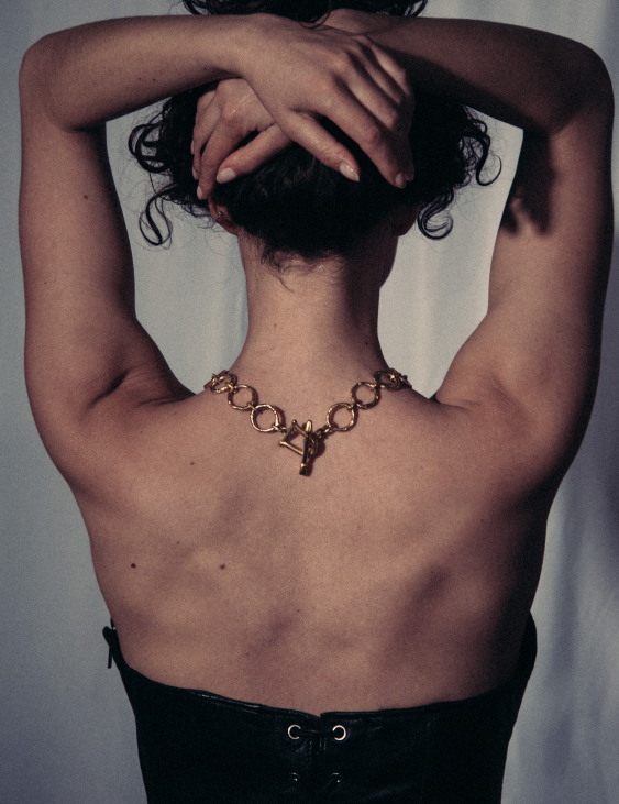 The Source Chain Choker sculptural Jewelry | The Bow Jewelry