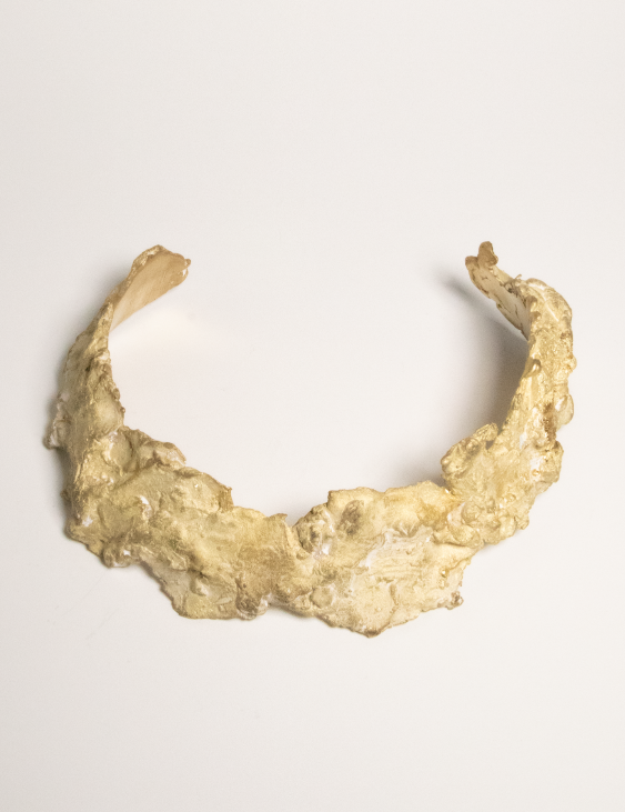 Weighted Necklace sculptural Jewelry | The Bow Jewelry