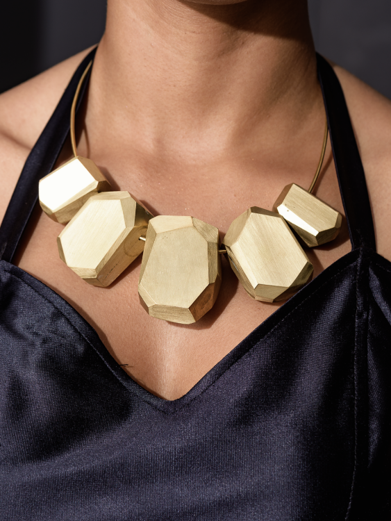 Battle Necklace sculptural Jewelry | The Bow Jewelry