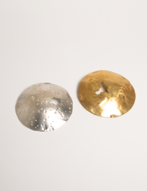 Sun and Moon Earrings 
| The Bow Jewelry