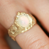 Zodiac Opal Ring